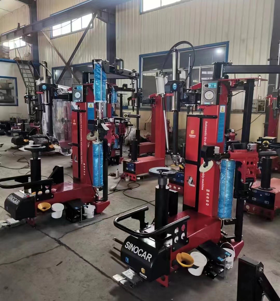 Latest company case about Customer from South Africa has ordered six SINOCAR automatic tire removal machines