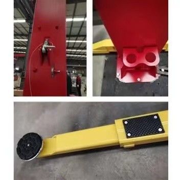 2.2KW Two Post Car Hoist Portable Two Post Lift 45 Seconds Lifting Time