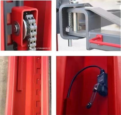 2.2KW Two Post Car Hoist Portable Two Post Lift 45 Seconds Lifting Time