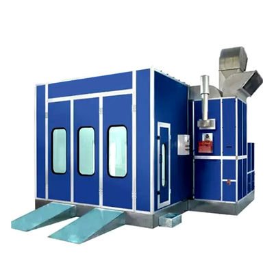 2 Stage Filter Car Spray Booth Auto Body Spray Booth Working Temperature 80C