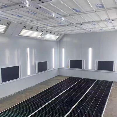 8.9m Luxury Furniture Paint Booth Car Oven Spray Booth With Infrared Heating Lamps