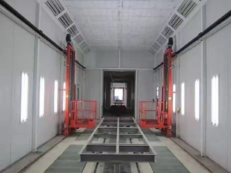 16W Ultimate Bus Spray Booth Solution Customization Automotive Paint Booth