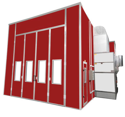 Halogen Infrared Heating Bus Spray Booth 220V/380V Intake Fan 4×5.5KW YDW Double-intake
