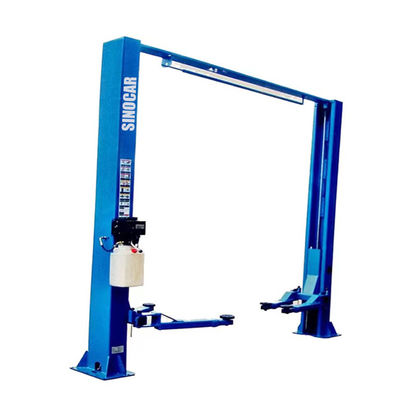 Clear Floor 2 Post Car Lift 4000kg Garage Lifting Equipment