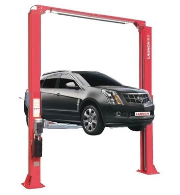Safety Two Post Car Lifts 5500kg Manual Release 2 Post Vehicle Lift 2800mm