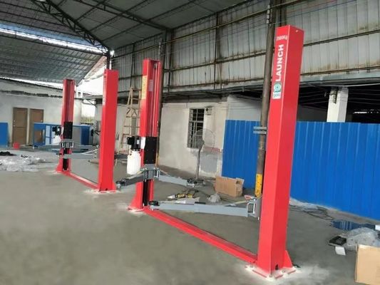 TLT235SB 3500kg Car 2 Post Lift Launch Floor Plate Car Lifter Machine