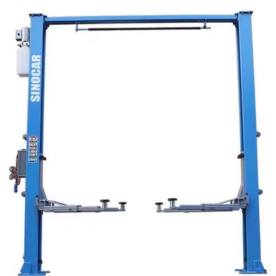 Durable 220V 380V 60Hz Two Post 10000 Lb Car Lift 6-8 Bar Operated Air Pressure