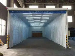 Painting Spray Booth Oven Downdraft Paint Booth Bus Truck Container Spray Booth