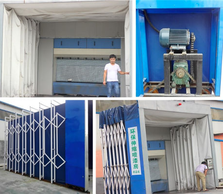 Painting Spray Booth Oven Downdraft Paint Booth Bus Truck Container Spray Booth