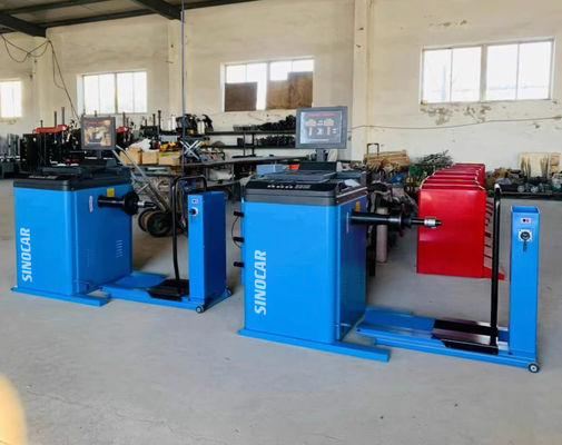 Compact Automatic Wheel Balancing Machine Auto Tire Balancing Equipment