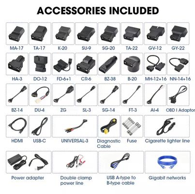 Android 9.0 System Automobile Vehicle Diagnostic Equipment With Wifi BT Connection