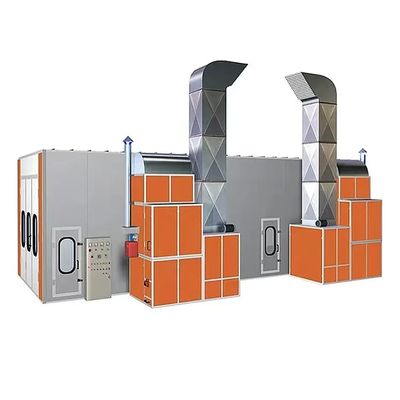 Halogen Infrared Heating Bus Spray Booth 220V/380V Intake Fan 4×5.5KW YDW Double-intake
