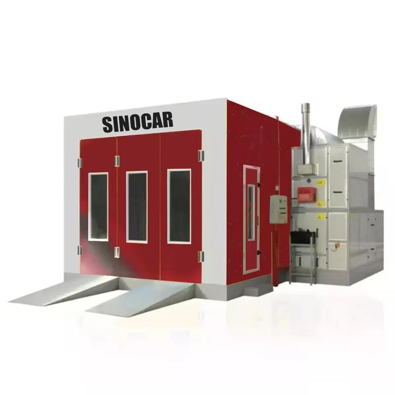 Fire Resistant Car Spray Booth 7.9 M Automotive Paint Spray Booth 3T