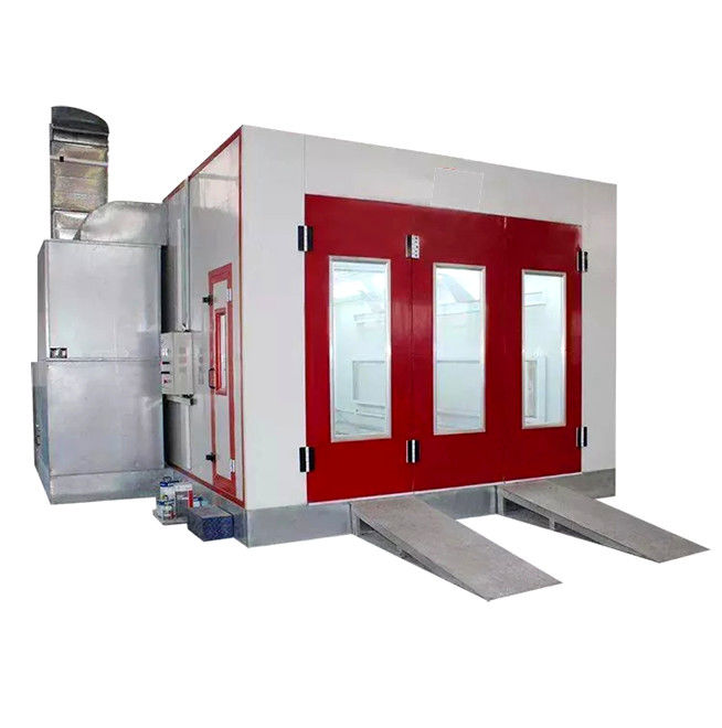 Fire Resistant Wall Car Spray Booth Commercial Vehicle Spray Booth With Floor Filter