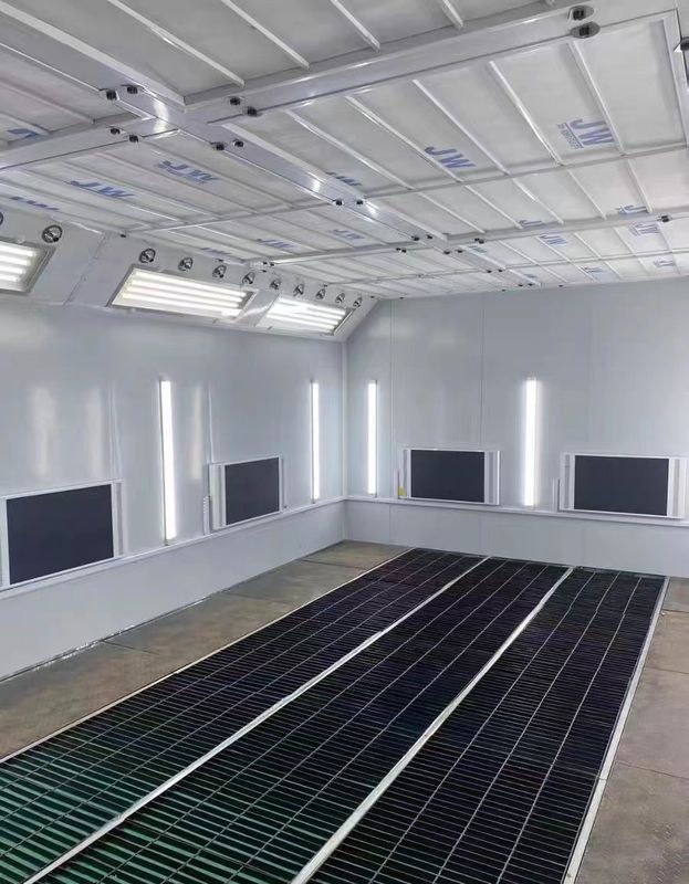 Luxury Safety Car Spray Booth Auto Paint Booth 7.9m Customized