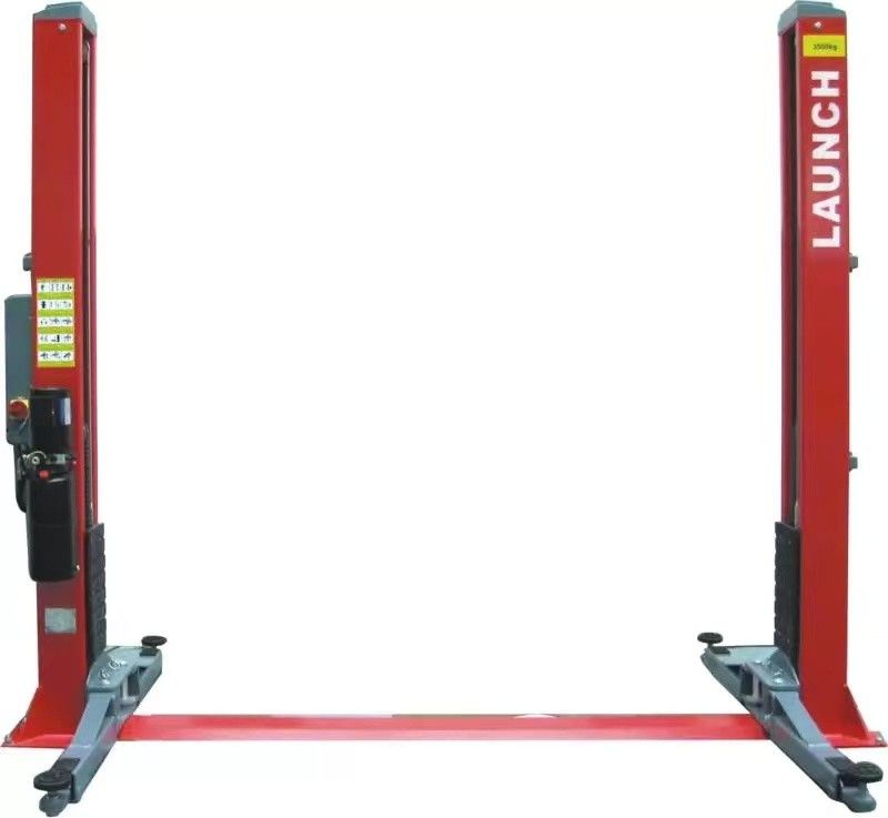TLT235SB 3500kg Car 2 Post Lift Launch Floor Plate Car Lifter Machine