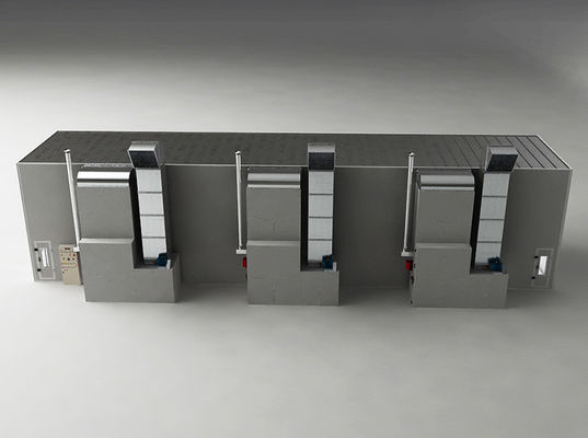 Large Bus Spray Booth with High Efficiency and Energy Saving